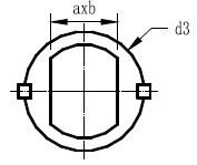 PSQ執(zhí)行機(jī)構(gòu)橢圓孔連接