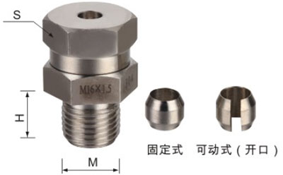 鎧裝熱電偶卡套螺紋接頭