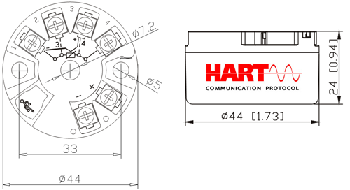 HART智能溫度變送器