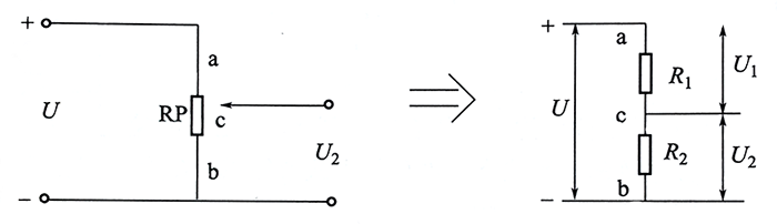 分壓電路和分流電路等效圖