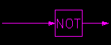 SAMA圖例:邏輯 非 