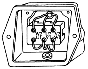 三相異步電動機(jī)接線盒