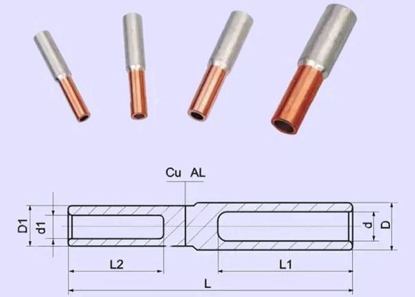 銅鋁過渡連接管