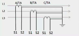星型接法原理圖(適用10kV以上)