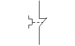 熱繼電器常閉觸頭圖形符號