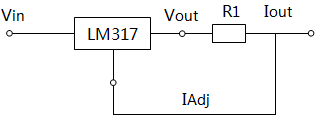 LM317產(chǎn)品資料推薦的穩(wěn)流電路