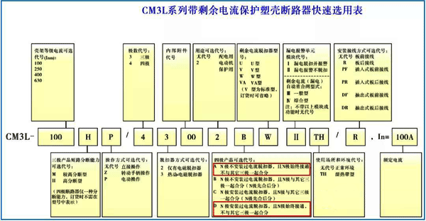 四極產(chǎn)品可選代號(hào)A、D(N極始終接通)