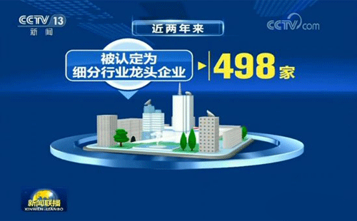 498家企業(yè)被認定為細分行業(yè)龍頭企業(yè)