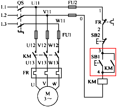 電動機連續(xù)運行控制電氣原理圖