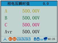 電能質量分析儀相電壓瞬時值