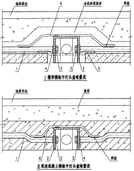 燈具接線盒安裝做法