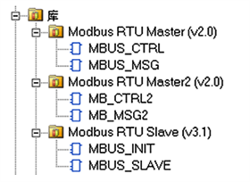 Modbus RTU庫